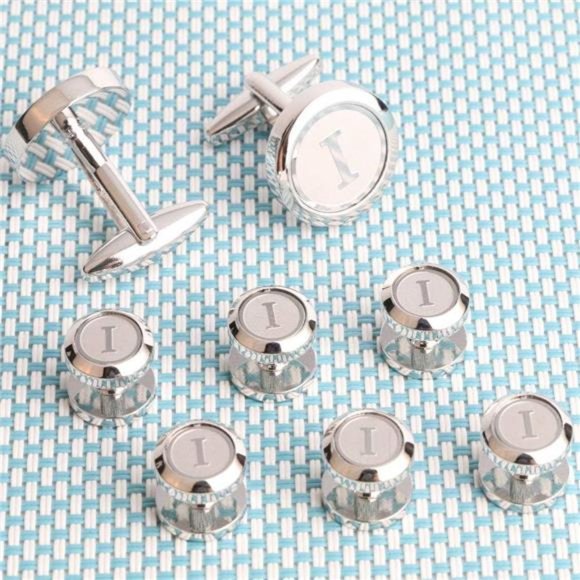 Mens Cufflinks and Studs Tuxedo Shirts I - Picture 4 of 7